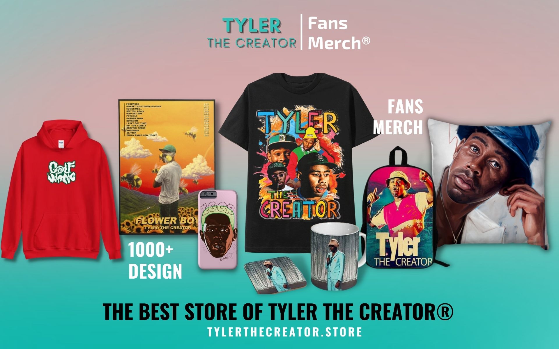 Tyler The Creator Store Web Banner - Tyler The Creator Store