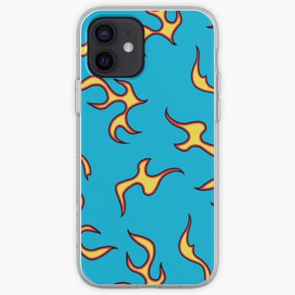 Golf Wang Blue Flames Flognaw Motors Design iPhone Soft Case RB0309 product Offical Tyler The Creator Merch