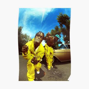 Asap And Tyler Yellow Poster RB0309 product Offical Tyler The Creator Merch