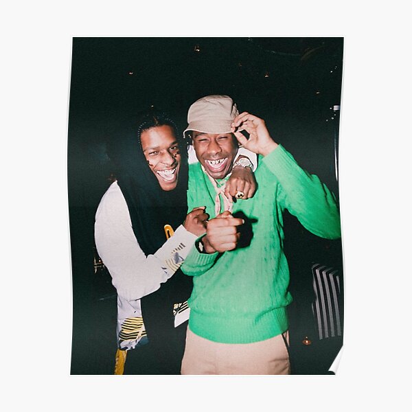 Smile Rocky And Tyler Memorial Poster RB0309 product Offical Tyler The Creator Merch