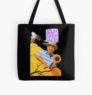 flower boy Tyler, The Creator golf  art gift  All Over Print Tote Bag RB0309 product Offical Tyler The Creator Merch