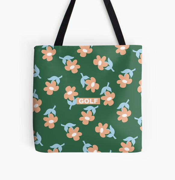 Flowers GOLF | Tyler The Creator All Over Print Tote Bag RB0309 product Offical Tyler The Creator Merch