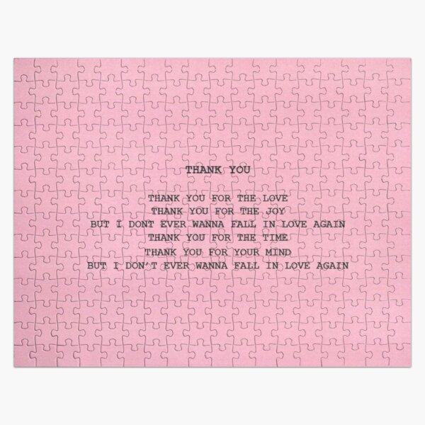 THANK YOU / TYLER THE CREATOR Jigsaw Puzzle RB0309 product Offical Tyler The Creator Merch