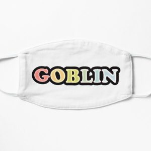 Multi color "GOBLIN" text. Tyler, the creator/Golf Wang Flat Mask RB0309 product Offical Tyler The Creator Merch