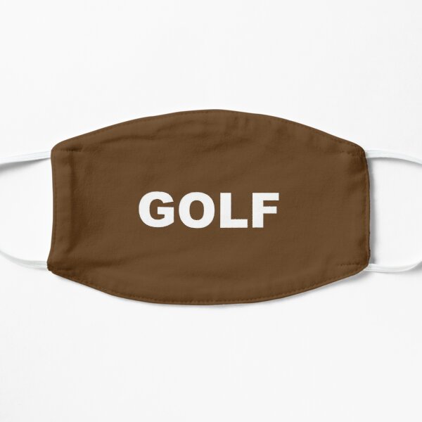 Golf Logo Brown Flat Mask RB0309 product Offical Tyler The Creator Merch