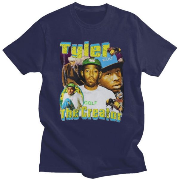 2021 Hot Sale Brand Tshirt Tyler The Creator Printed O neck Couple Tops Oversize Style T 7.jpg 640x640 7 - Tyler The Creator Store