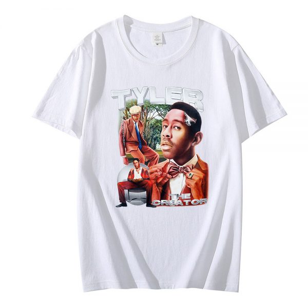 2021 Hot Sale Tee Tyler The Creator Printed Fashion Funny Style T shirts Classic Summer T 2 - Tyler The Creator Store