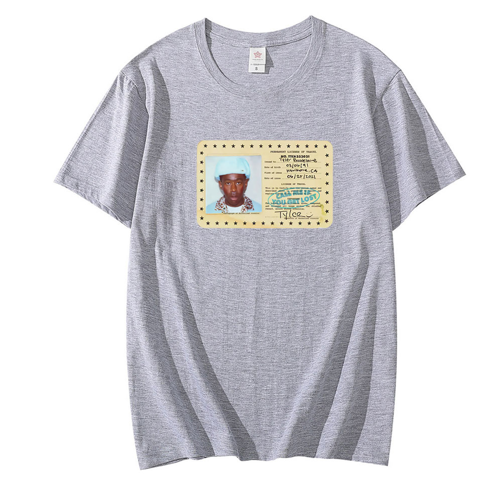 90s Vintage Tyler The Creator Rap Singer Funny T Shirt Men Women Unisex Black T Retro Graphic T Shirts Cotton T-shirt Man Tees
