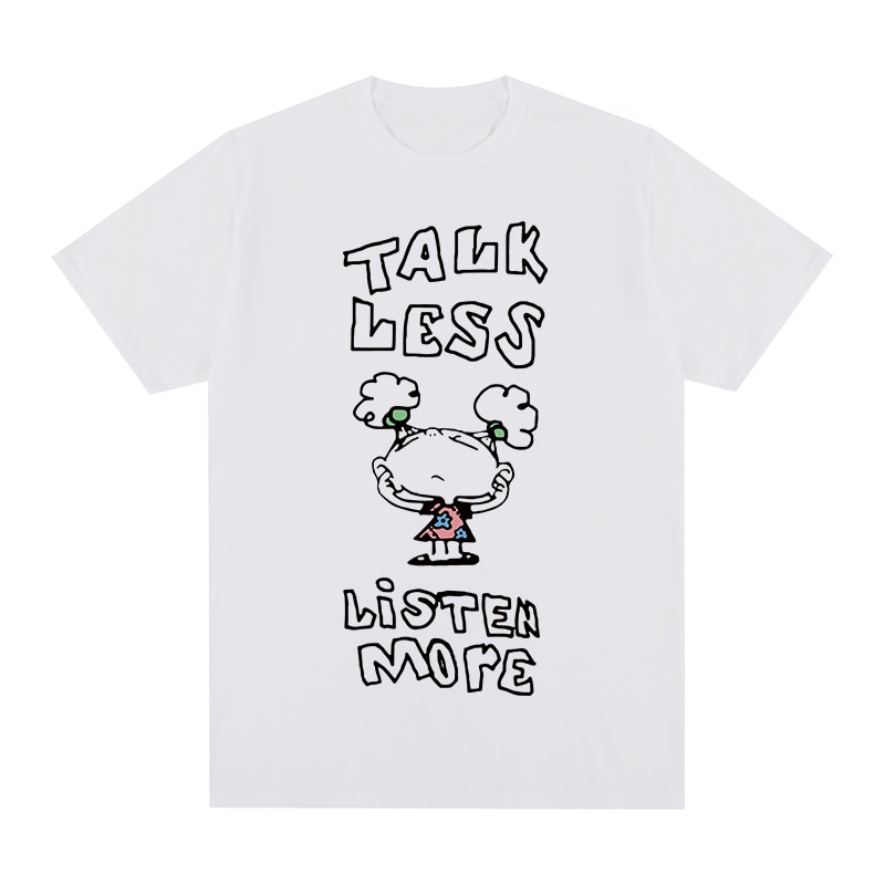 talk less listen more Tyler The Creator Golf Wang Skateboard hip hop music t-shirt Cotton Men T shirt New TEE TSHIRT Womens